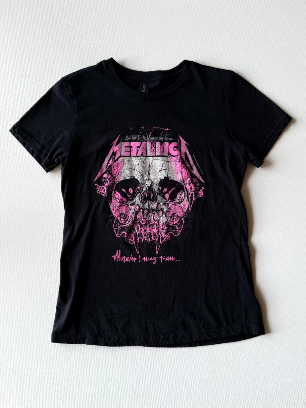 Gildan Metallica Print T Shirt